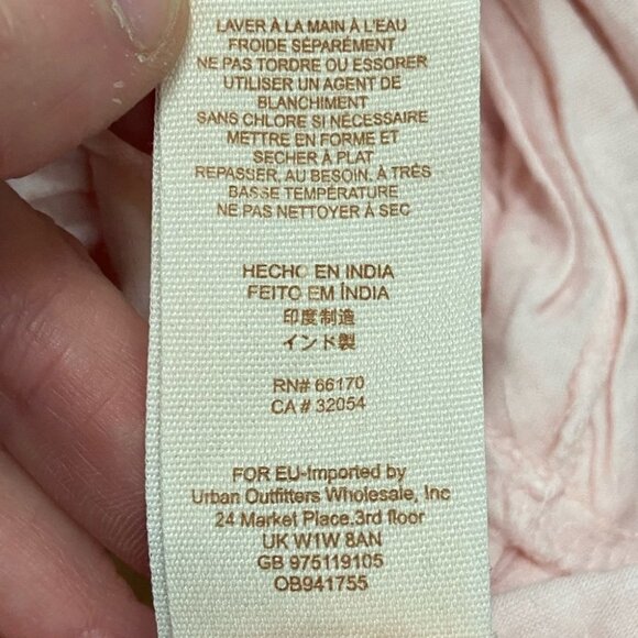 NWT Free People Mix It Up Pink Floral Tunic Revolve Size Large Dress NEW Boho - Picture 8 of 9